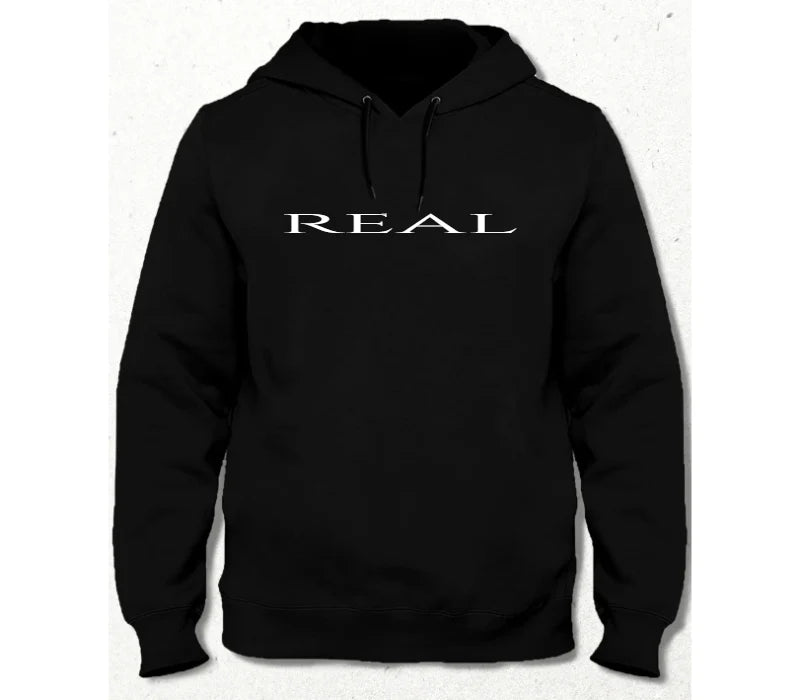 Midnight Black Pullover "Real"